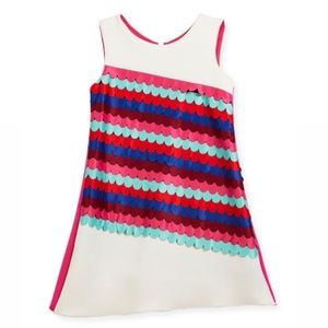 Zoe Ltd Colorful Scallop Kids Dress